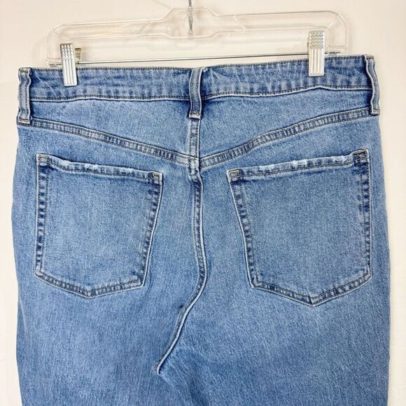 OLD NAVY | High-Rise OG Straight Jeans | Size 14 | Medium Wash - Picture 7 of 11